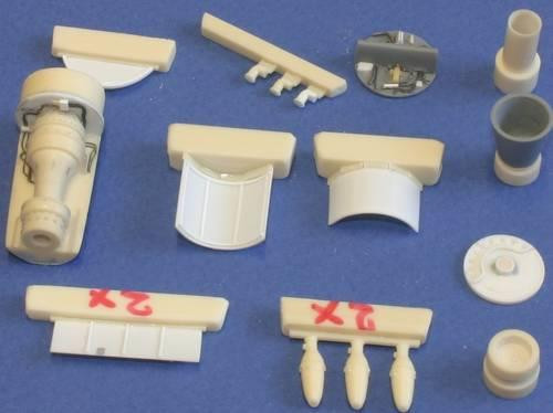 CMK 7130 Gloster Meteor FR.Mk 8/9 engine set for MPM Prod. 1/72