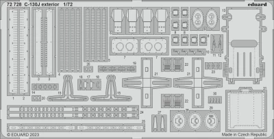 Eduard 72728 SET C-130J exterior (ZVE) 1/72