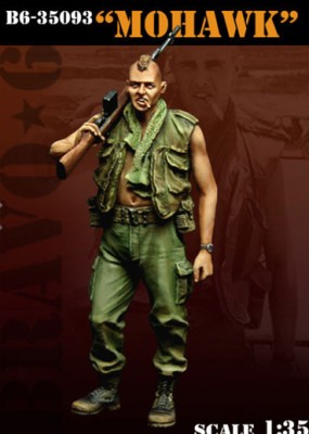 Bravo6 35093 Bad Asses (1) Mohawk 1:35