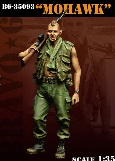 Bravo6 35093 Bad Asses (1) Mohawk 1:35