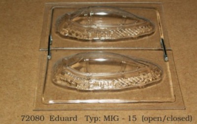 Rob Taurus 72080 Vacu Canopy MiG-15, 2 pcs. (EDU) 1/72