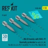 Reskit 32498 Mk.83 bombs w/ MAU-91 thermally prot. (4 pcs) 1/32