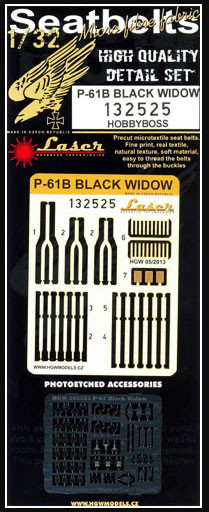 HGW 132525 P-61B Black Widow (HobbyBoss) LASER 1/32