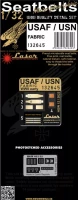 HGW 132645 Seatbelts USAF/USN - Fabric (laser) 1/32