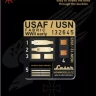 HGW 132645 Seatbelts USAF/USN - Fabric (laser) 1/32
