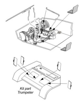 CMK 2050 StuG III Ausf. B - Drivers set for Trump. 1/72