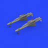 Eduard 648433 R-23T missiles for MiG-23 1/48