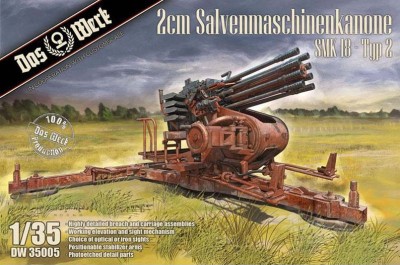 Das Werk DW35005 2cm Salvenmaschinenkanone SMK 18 - Typ 2 1/35