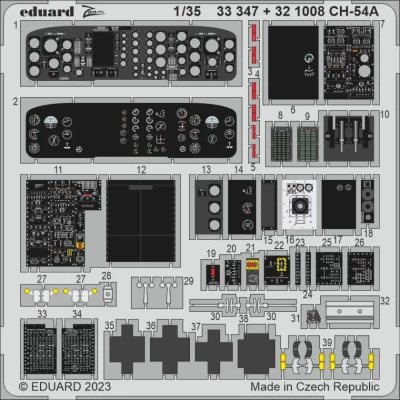Eduard 33347 CH-54A (ICM) 1/35