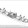 Combrig 70658 SS U.S.S.R Victory, US Merchant Ship, 1944 1/700