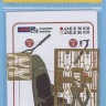 AML AMLE50018 Seatbelts Mosquito (PE set) 1/48