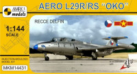 Mark 1 Models MKM-14431 Aero L-29R/RS Recce Delfin (4x camo) 1/144