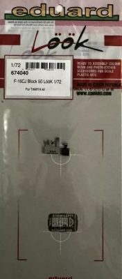 Eduard 674040 BRASSIN F-16CJ Block 50 Look (TAM) 1/72