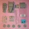 TP Model T4316 TATRA 57 Postal Pickup 1933 (resin kit) 1/43