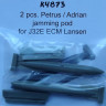 Maestro Models MMCK-4873 1/48 Petrus/Adrian jamming pod for J32E (2 pcs.)