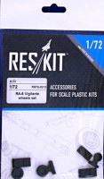 Reskit RS72-0213 RA-5 Vigilante wheels (TRUMP/HAS) 1/72