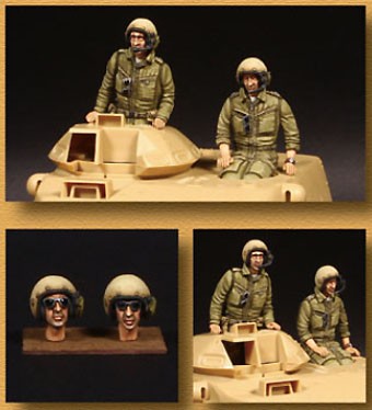 Condor F-350297 Танкисты Израиля, 1970-2000, 2 фигуры 1:35