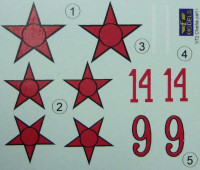 LF Model C7225 Decals for I-152/153 Chaika (Russia) Part I. 1/72
