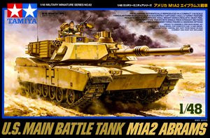 Tamiya 32592 M1A2 Abrams 1/48
