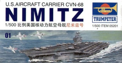 Trumpeter 05201 Авианосец -U.S. CVN68 Nimitz 1/500