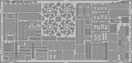 Eduard 72652 H8K2 Emily exterior 1/72