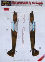 LF Model M7228 Mask Messerschmitt Bf 108 Taifun (FLY/HELL) 1/72