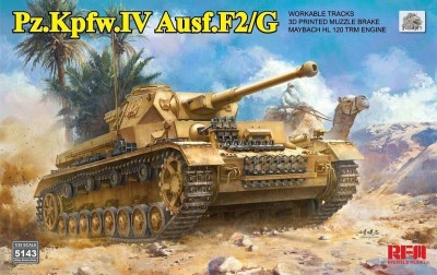 RFM 5143 PzKpfw IV Ausf. F2/G (рабочие траки) 1/35