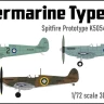 IBG A72002 Spitfire Prototype K5054 - Stages 2,3,4 (3D) 1/72