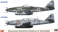 Hasegawa 02236 Me 262V056 &Me262B-1a/U1 "Night Fighter" (2 модели) 1/72