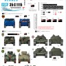 Star Decals 35-C1115 Lebanese Tanks & AFVs #8. Registration numbers and plates 1/35
