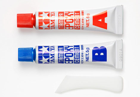 Tamiya 87100 Клей двухкомпонентный Epoxy Cement