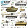 Star Decals 35-C1357 s.Pz.Abt. 501 1943-44. East Front Tigers Tiger I and Befehls-Tiger I Mid production 1/35