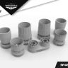 Temp Models 48278 Сопла реактивного двигателя Ал-31Ф На Су-27 1/48