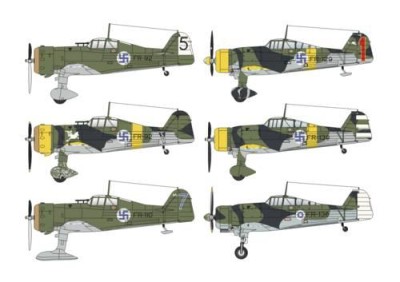 Special Hobby SH48124 Fokker D. XXI Duo Pack Finland&quot; 1/48
