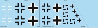 Eduard D48037 Decals 1/48 FW 190A-8 national insignia (EDU)