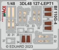 Eduard 3DL48127 Bf 110G-4 SPACE (EDU) 1/48