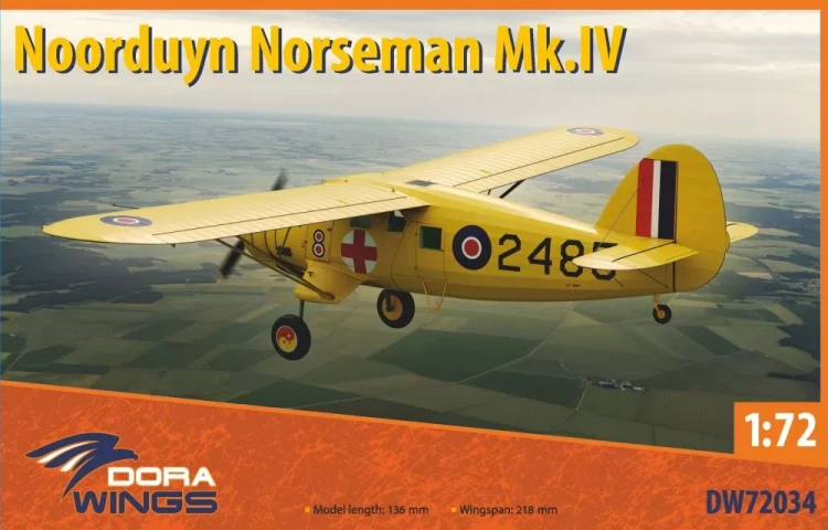 Dora Wings 72034 Noorduyn Norseman Mk.IV (4x camo) 1/72
