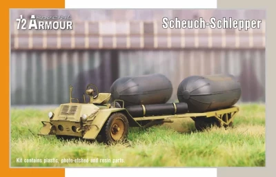 Special Armour SA72017 Scheuch-Schlepper(incl.resin &amp; PE parts) 1/72