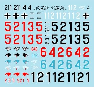 Star Decals STAR35876 Pz.Kpfw.V Ausf.D Panther - Summer of '43. [Pz.Kpfw.V Ausf.D Panther] 1/35