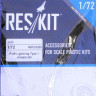 Reskit RS72-0220 P-38 Lightning Type 1 - wheels (ACAD,AIRF) 1/72