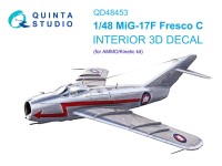 Quinta Studio QD48453 MiG-17F (AMMO/Kinetic) 1/48