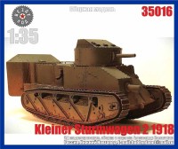 Вездеход 35016 Kleiner Sturmwagen - 2 германский танк 1/35