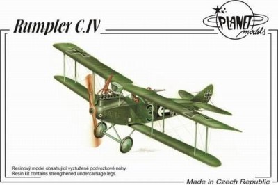 Planet Models PLT167 Rumpler C. IV 1/48