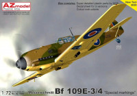 Az Model 76089 Bf 109E-3/4 'Special markings' (3x camo) 1/72