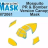 Special Hobby SM72061 Mask for Mosquito PR&Bomber version (SP.HOB.) 1/72