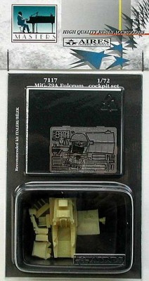 Aires 7117 MiG-29A Fulcrum cockpit set 1/72
