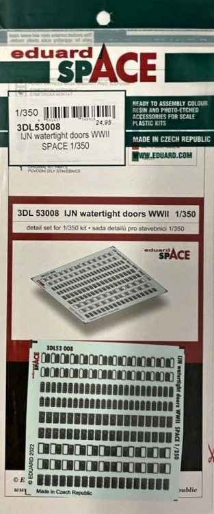 Eduard 3DL53008 IJN watertight doors WWII SPACE 1/350