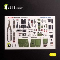Reskit K32030 P-39Q/N - interior 3D (KITTYH/ZIMMI) 1/32