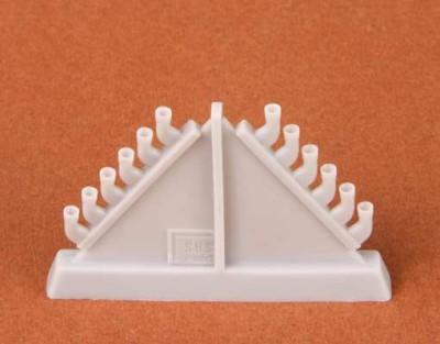Sbs Model 48039 Spitfire PR XIX exhaust - round (AIRFIX) 1/48