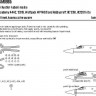 New Ware NWA-M0985 Mask B-58A Hustler (ACAD, WOLFPACK, HCRAFT) 1/144